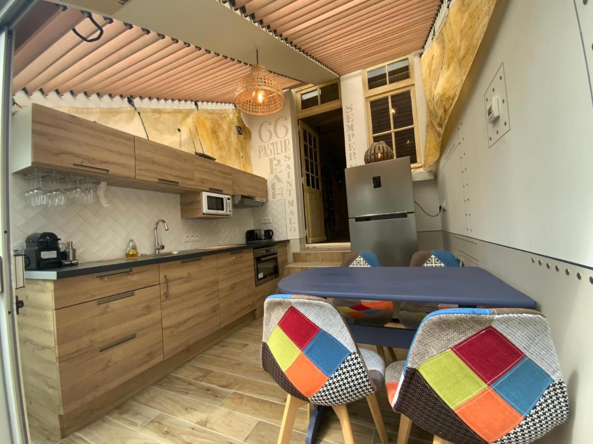 Maison Bord De Mer « Le Bateau Ivre » Сен Мало Екстериор снимка