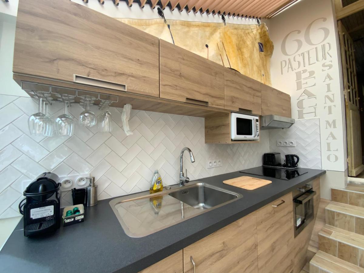 Maison Bord De Mer « Le Bateau Ivre » Сен Мало Екстериор снимка