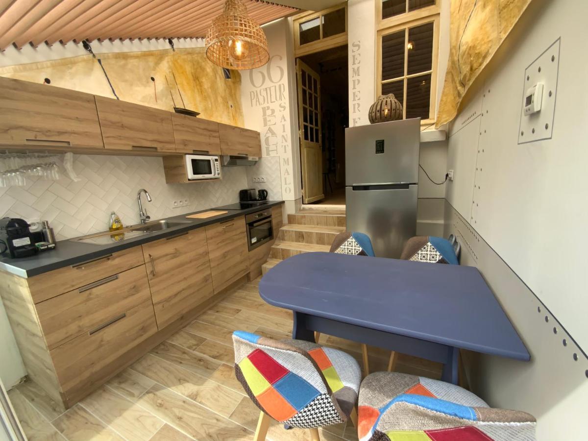 Maison Bord De Mer « Le Bateau Ivre » Сен Мало Екстериор снимка
