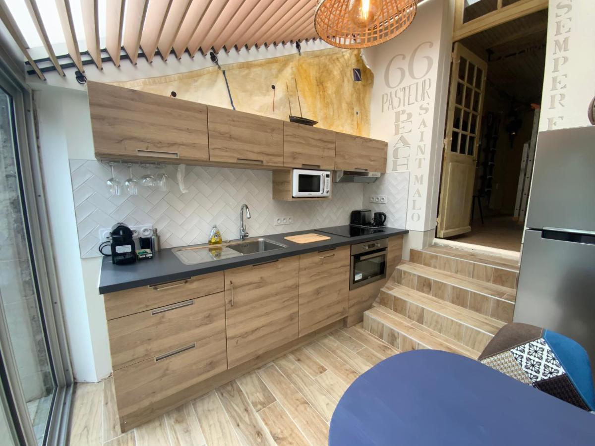 Maison Bord De Mer « Le Bateau Ivre » Сен Мало Екстериор снимка
